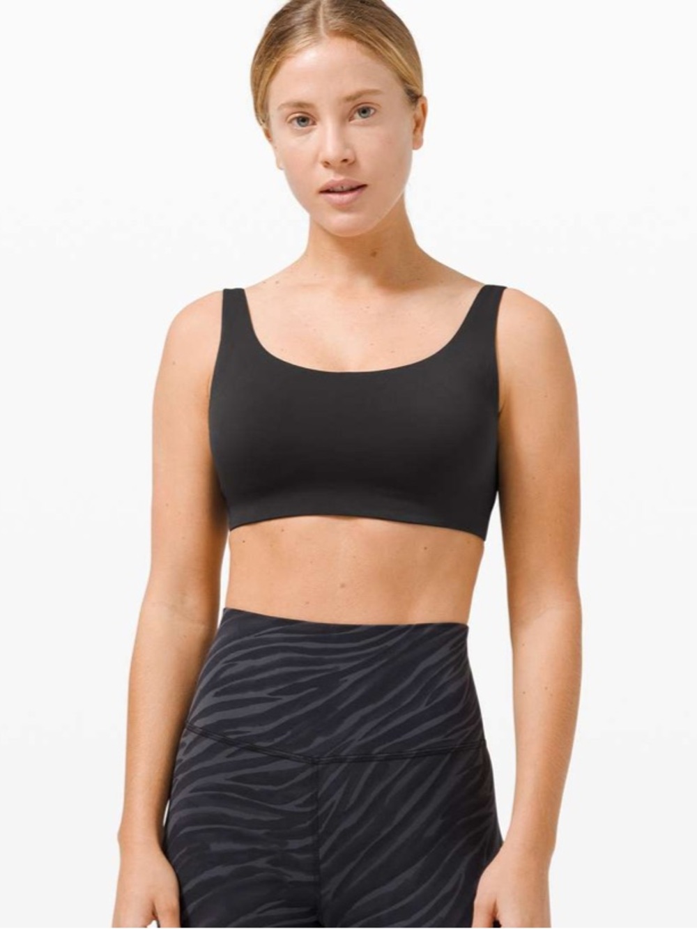 Lululemon In Alignment Straight Strap Bra Size 38 D